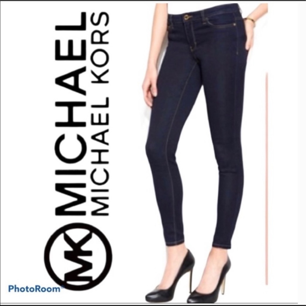 NWOT. Michael Kors Izzy Skinny Jeans Sz 10